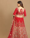 Mohey Women Glamorous Rani Pink Bridal Lehenga