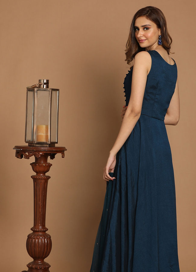 Mohey Women Georgeous Blue Gown