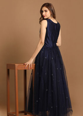 Bold Blue Gown image number 3