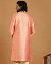 Elegant Rani Pink Sherwani image number 2