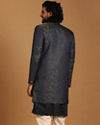 alt message - Manyavar Men Flattering Feroze Indo Western image number 2