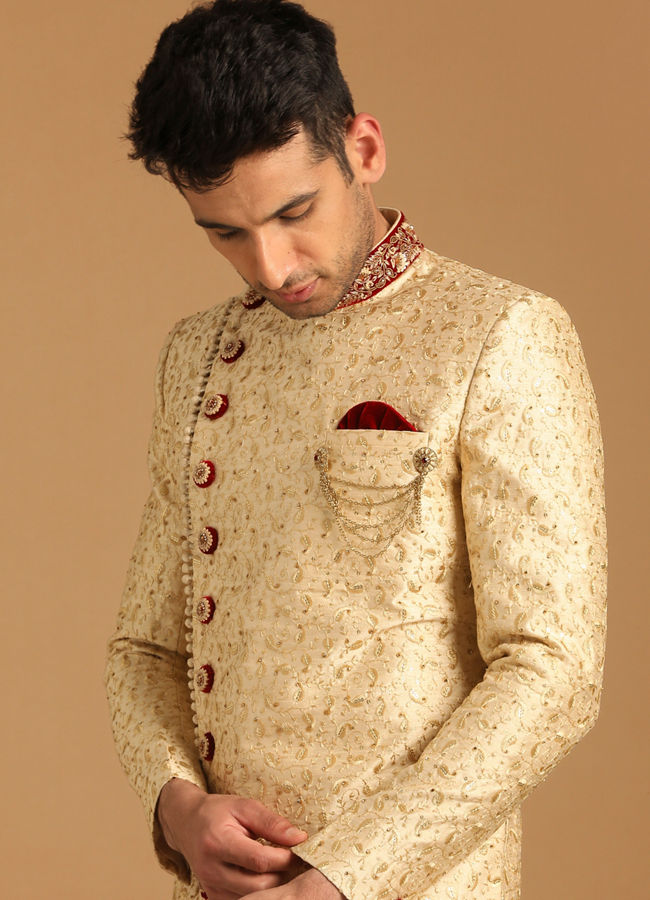 Manyavar sherwani outlet suit