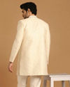 alt message - Manyavar Men Offbeat Off White Indo Western image number 2