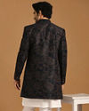 Manyavar Men Dapper Blue Indo Western