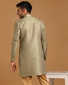Manyavar Men Classy Green Indo Western