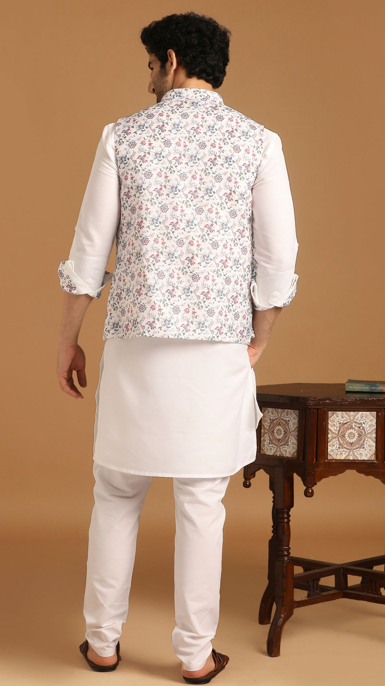 Ranveer Singh Printed Kurta Jacket Set