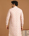 Manyavar Men Biscuit Shade Casual Kurta