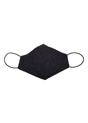 Blue Patterned Mask image number 3