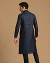 Manyavar Men Sublime Blue Kurta Set