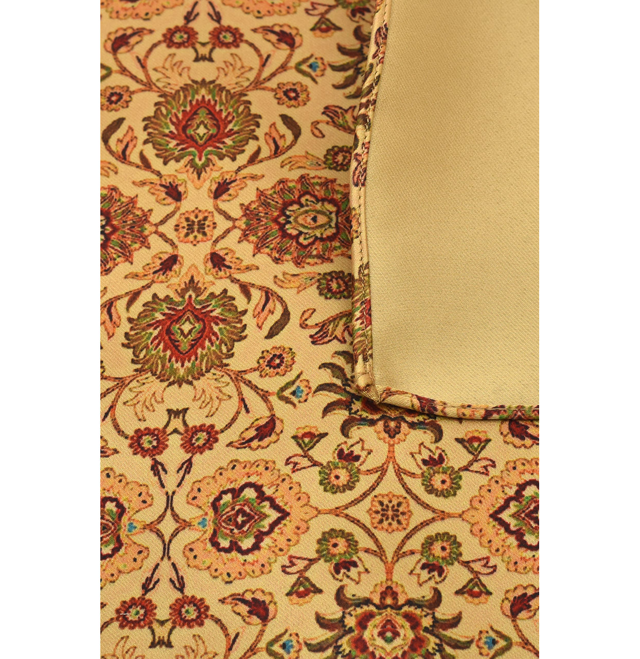 Manyavar Men Light Orange Pocket Square