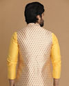 Manyavar Men Sublime Biscuit Shade Jacket