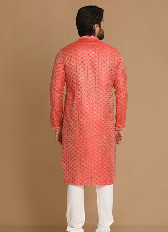 Manyavar Men Classy Gajaree Kurta Pajama