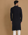 Manyavar Men Enchanting Blue Sherwani Suit image number 2