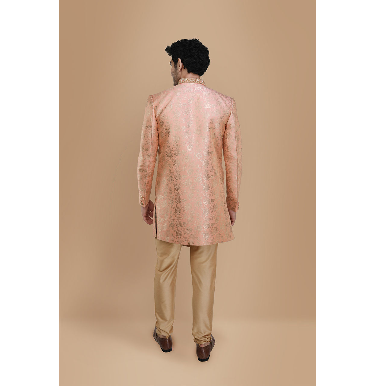 Manyavar Men Impressive Gajaree Indo Western Set