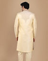 Manyavar Men Glam Biscuit Shade Sherwani Suit