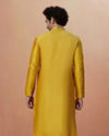 alt message - Manyavar Men Golden Embellished Kurta Pajama image number 4