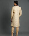 Aristocratic Fawn Color Sherwani Suit image number 3