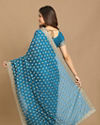 Mohey Women Enigmatic Blue Saree