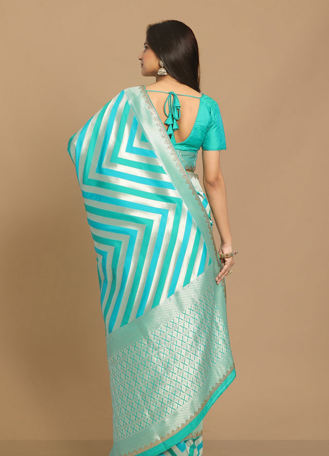 Mohey Women Sublime Blue Saree