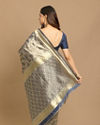 Mohey Women Magnificent Purple Designer Saree