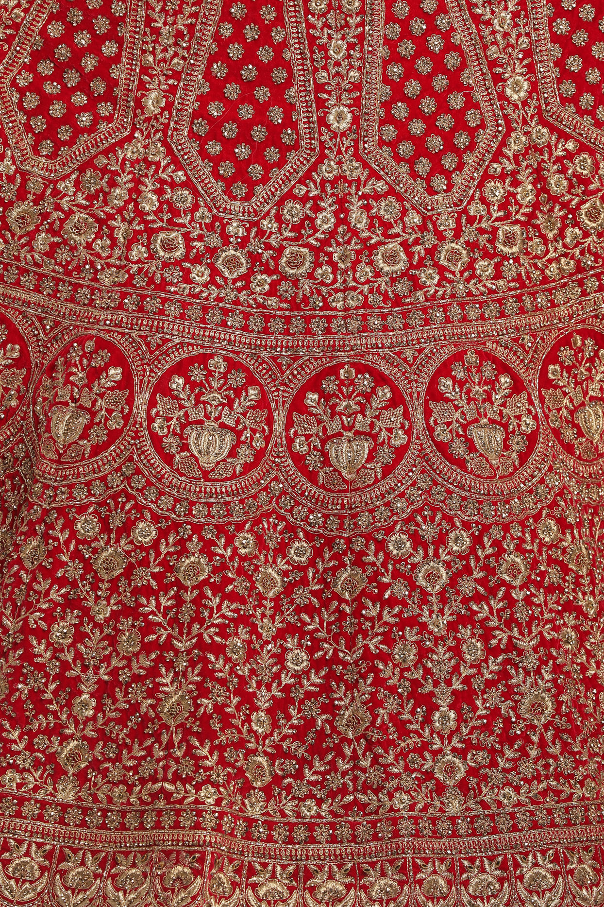 Mohey Women Magnificent Rani Pink Bridal Lehenga