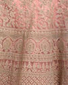 Mohey Women Elegant Pink Designer Bridal Lehenga