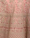 alt message - Mohey Women Elegant Pink Designer Lehenga image number 4