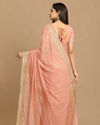 Mohey Women Georgeous Pink Saree image number 3