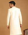 alt message - Manyavar Men Charismatic Cream Sherwani image number 2