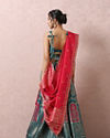 Rama Green Printed Lehenga image number 3