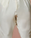Manyavar Men Off White Chikankari Kurta Set