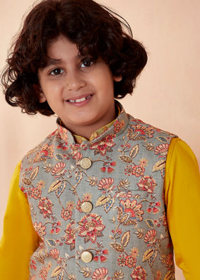 Kurta jacket for kids best sale