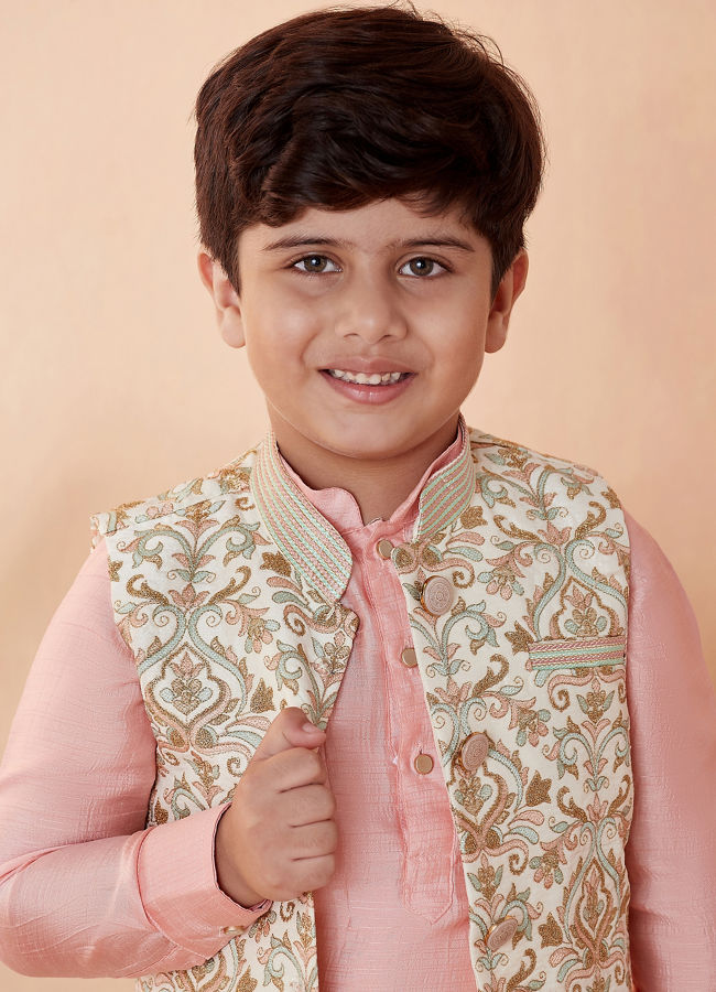 Manyavar kurta hot sale for boys