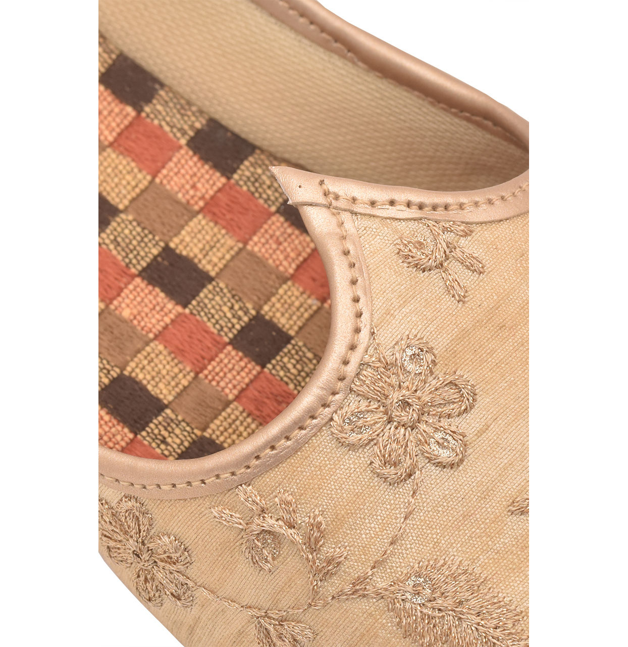 Manyavar Men Elegant Biscuit Jooti