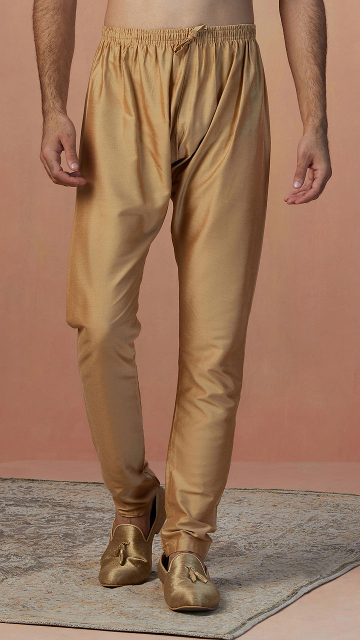 Manyavar Men Black Paisley Jacket With Red Draped Kurta Set