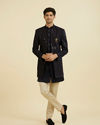 Manyavar Men Midnight Velvet Indo Western