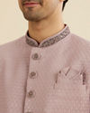 Manyavar Men Lilac Dream Fusion Indo Western
