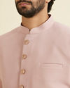 Manyavar Men Dusty Pink Celebration Delight Indo Western