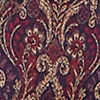 Wine Red Medallion Jaal Patterned Indo Western Set