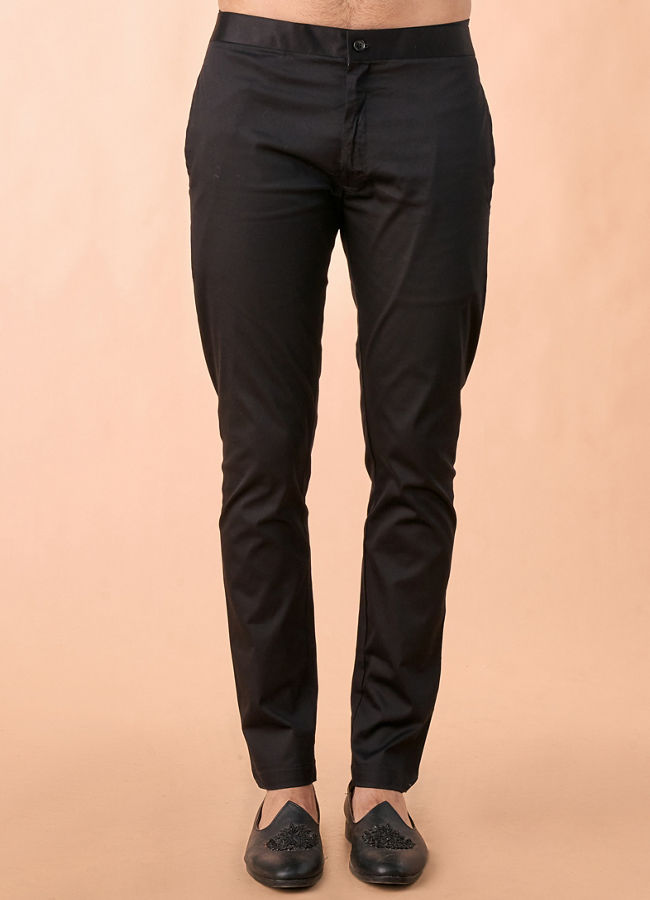 Manyavar Men Splendid Sapphire Brocade Indo Western