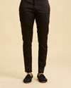 Manyavar Men Dark Blue Velvet Indo Western Ensemble