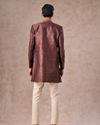 Manyavar Men Regal Radiance Brown Indo Western