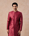 Manyavar Men Rani Pink Brilliance Indo Western