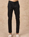 Manyavar Men Black Velvet Indo Western with Embroidery