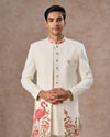 Opulent Cream Festivity Indo Western