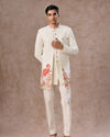 Manyavar Men Opulent Cream Festivity Indo Western