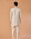 Manyavar Men Majestic Cream Brocade Indo-Western