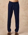 Manyavar Men Dark Blue Brocade Indo Western with Embroidery