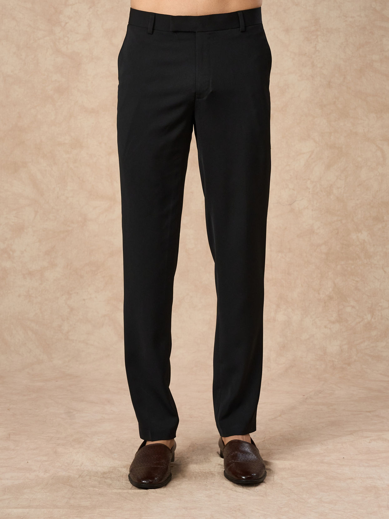 Manyavar Men Black Brocade Indo Western