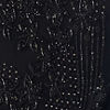 Black Blended Rayon Indo Western Suit